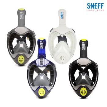 [SNEFF] 스네프 스마트 프리미엄 스노클링마스크 액션캠 SMT-8001 LXL(일반성인)