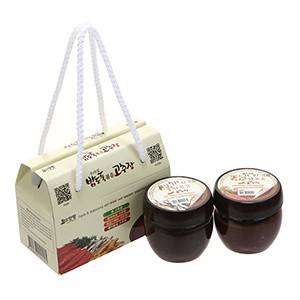 [팜&맛짱] 볶음고추장 2구(100gx2개)세트 재료 본연의 맛을 살린 볶음 고추장 옛날 방식 그대로 맛과 영양을 생각한 반찬