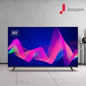 주연테크X로지몰 한정특판★ QLED 제로베젤 50인치 4K 구글 스마트TV